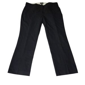 J. Crew Womens Black Campbell Ankle Pant 12 Wool Blend